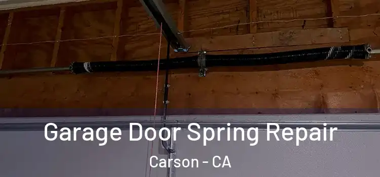  Garage Door Spring Repair Carson - CA